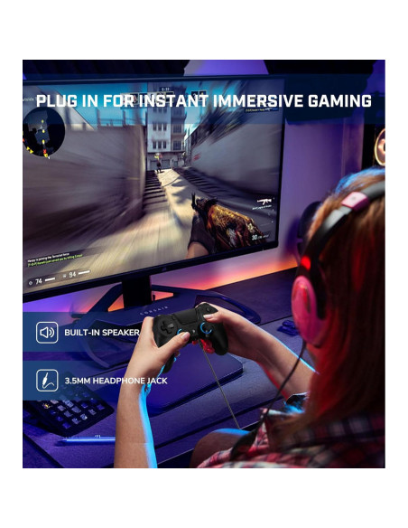 Controlador Inalámbrico TJPD para PS4/Pro/Slim/PC - Paquete de 2