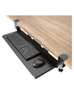 Bandeja de Teclado Ergonómica XTRIKE ME para Escritorio Negro