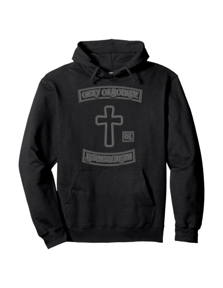 Sudadera con Capucha Ozzy Osbourne Birmingham Cross Unisex