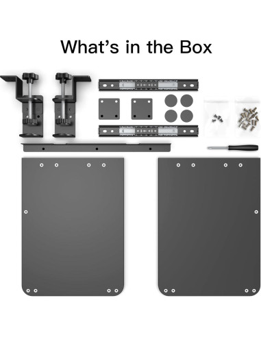 Bandeja de Teclado Ergonómica XTRIKE ME para Escritorio Negro