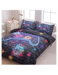 Conjunto de Ropa de Cama Individual NINENINE 5 Piezas Gaming