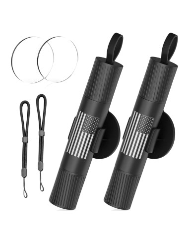 Juego de 2 Martillos de Seguridad QWEZOTUY para Romper Cristales