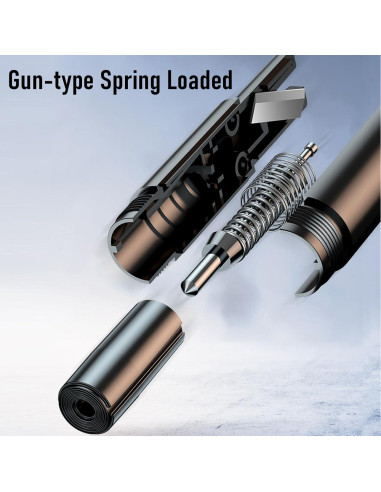 Juego de 2 Martillos de Seguridad QWEZOTUY para Romper Cristales