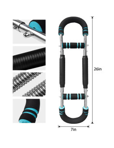 Entrenador de Brazos Twister OFJRAP Ajustable 40-100lb (18-45kg) 2