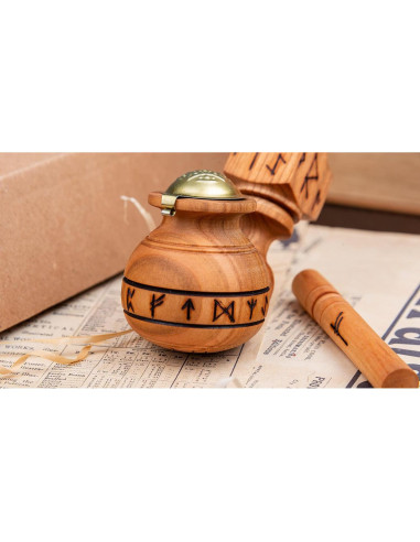 Pipa de Tabaco Dr. Watson Runas Hecha a Mano 37 cm