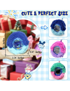 Cubierta Protectora Suave xcivi para Tamagotchi Paradise Azul 2