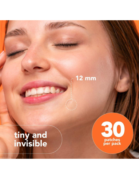 Parches para Granitos Alux - 30 Unidades Hidrocoloide Piel Sensible