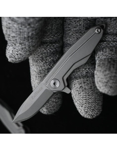 Cuchillo Plegable ZulBozz D2 8.79 cm para Camping y EDC 2