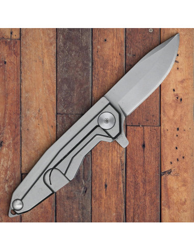 Cuchillo Plegable ZulBozz D2 8.79 cm para Camping y EDC