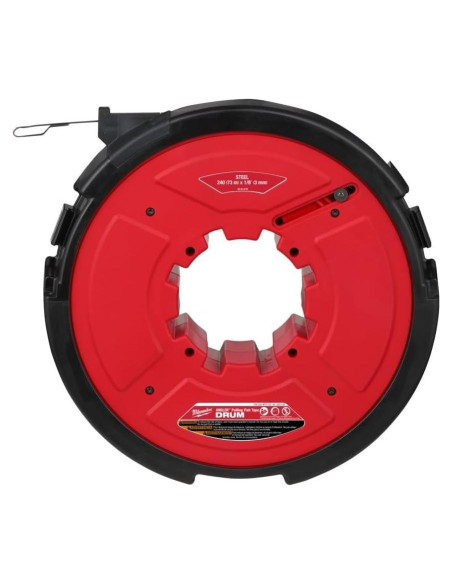Tirador de Alambre Milwaukee M18 Fuel 73m 3mm Acero Rojo