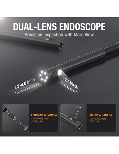 Cable de Reemplazo Teslong para Endoscopio 1m Doble Lente IP67