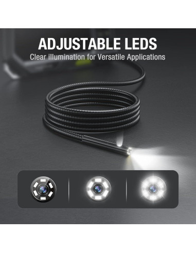 Cable de Reemplazo Teslong para Endoscopio 1m Doble Lente IP67