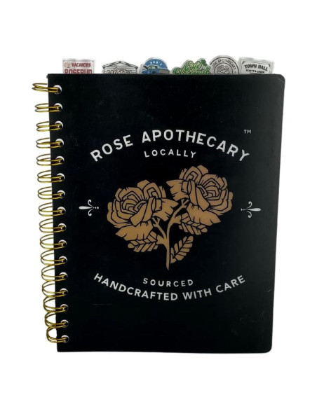 Cuaderno Rayado Schitt's Creek Rose Apothecary 144 Páginas 20.32x17.78 cm