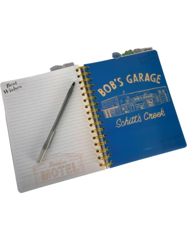 Cuaderno Rayado Schitt's Creek Rose Apothecary 144 Páginas 20.32x17.78 cm