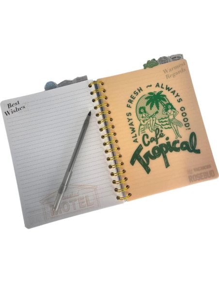 Cuaderno Rayado Schitt's Creek Rose Apothecary 144 Páginas 20.32x17.78 cm