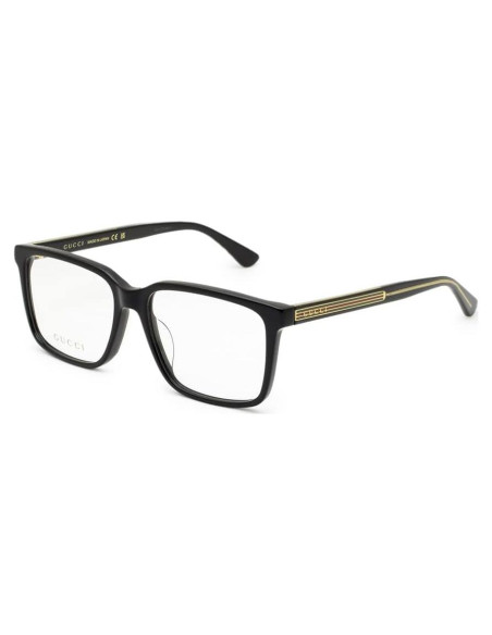 Gafas de sol Gucci GG 0385 OA 001 Negro 55mm Ajuste Asiático