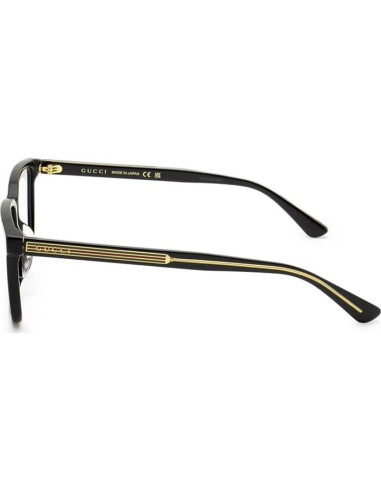 Gafas de sol Gucci GG 0385 OA 001 Negro 55mm Ajuste Asiático