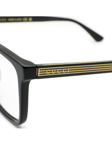 Gafas de sol Gucci GG 0385 OA 001 Negro 55mm Ajuste Asiático