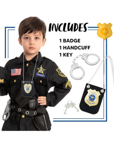 Conjunto de Juguetes de Rol de Policía Joyin para Niños 2