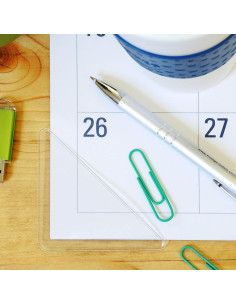 Esquinas de Calendario StoreSMART - Plástico Transparente - 500 Unidades 2