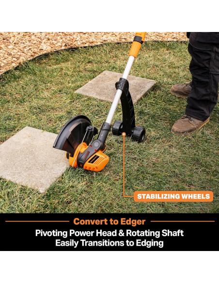 Cortadora de Hilo Inalámbrica LawnMaster CLGT2410S 24V 10"