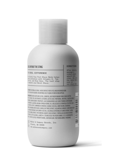 Bálsamo Aftershave Bevel 113g - Hidratante y Calmante