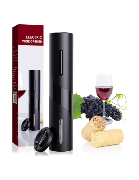 Abridor de Vino Eléctrico CREERJOY KB1, Cortador de Aluminio