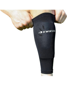 Manguitos de Compresión Kwik Goal para Espinilleras Adulto Negro 2