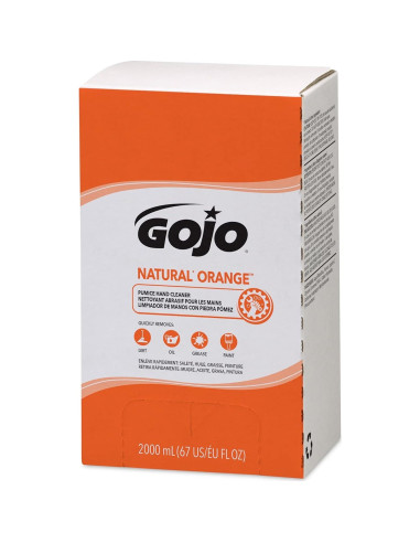 Limpiador de Manos GOJO Pro TDX 2000 mL Naranja - Paquete de 4