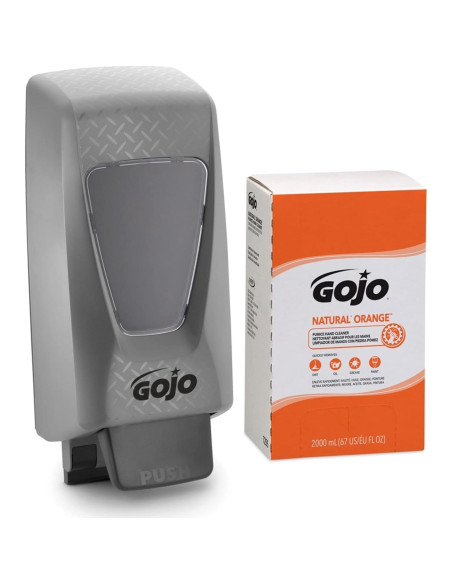 Limpiador de Manos GOJO Pro TDX 2000 mL Naranja - Paquete de 4