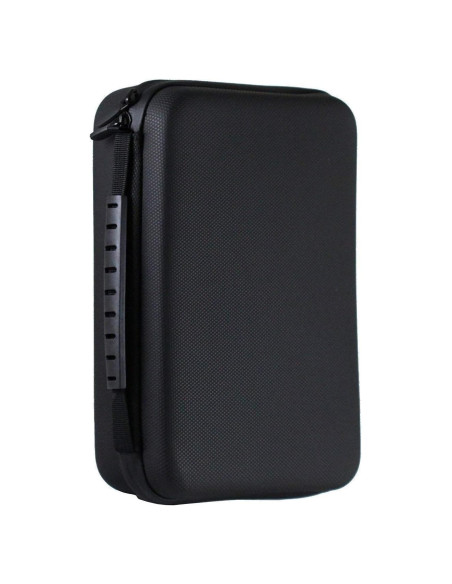 Funda Resistente Navitech Negra para Auriculares Audio-Technica