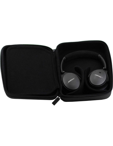 Funda Resistente Navitech Negra para Auriculares Audio-Technica