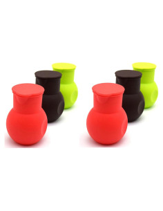 6 Ollas de Silicona DD-life para Derretir Chocolate y Mantequilla