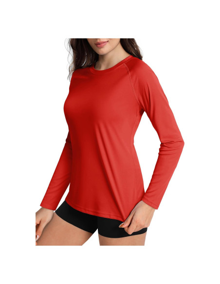 Camiseta de Sol para Mujeres Boladeci UPF 50+ Manga Larga