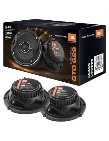 Altavoces Coaxiales JBL GTO629 6.5" 180W para Automóvil