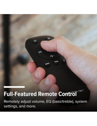 Altavoces Andover Audio SpinBase 2 con Bluetooth y Phono - Negro