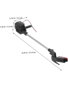 Brazo de Tono para Tocadiscos Milisten - 2 Piezas, Diseño Vintage, ABS 2