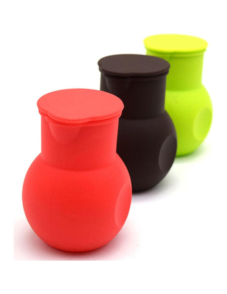 6 Ollas de Silicona DD-life para Derretir Chocolate y Mantequilla