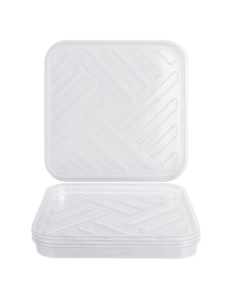 Plato de Plástico Idyllize 30.5 cm para Macetas - 5 Pack