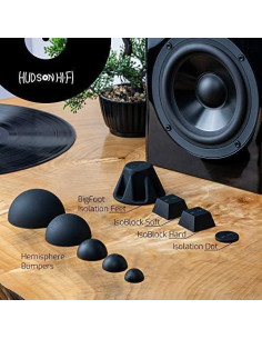 Pies de Aislamiento de Silicona Hudson Hi-Fi - 4 Piezas Antideslizantes 2
