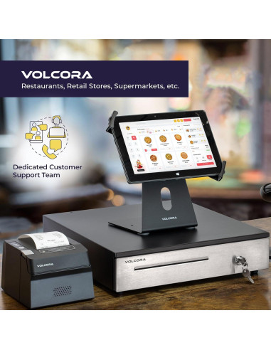 Cajón de Dinero Volcora 16" (40.64 cm) con Bandeja Removible