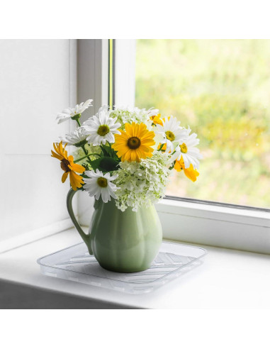 Plato de Plástico Idyllize 30.5 cm para Macetas - 5 Pack