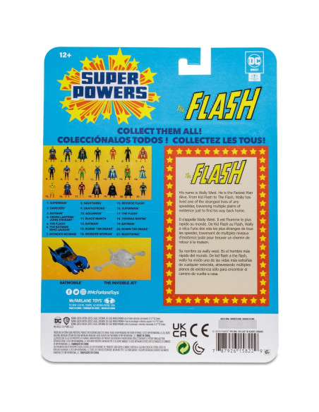 Figura de Acción McFarlane Toys The Flash 11.43 cm DC Super Powers