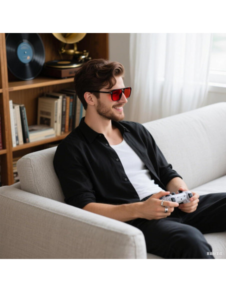 Gafas de Juego Anti Luz Azul UV400 para Hombres y Mujeres