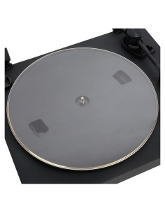 Alfombrilla Acrílica Transparente para Giradiscos 30.48 cm