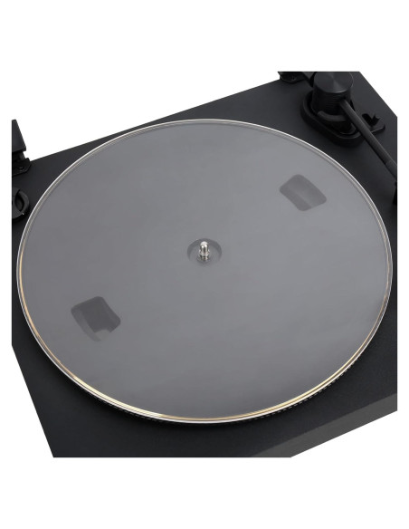 Alfombrilla Acrílica Transparente para Giradiscos 30.48 cm