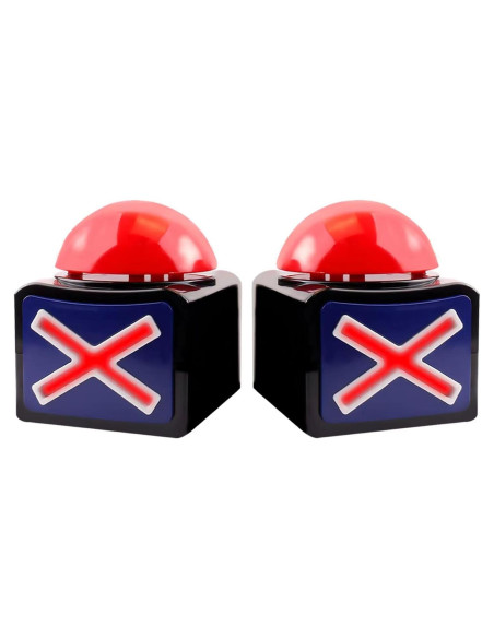 Juego de Timbradores de Concurso BOSKEY 2 Pcs con Luz y Sonido