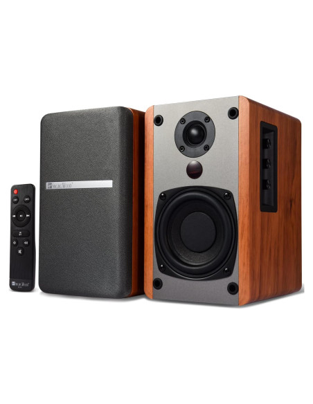 Altavoces Bluetooth Madera Cantante BT25 80W 2.0 Hi-Fi