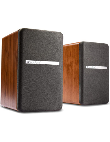 Altavoces Bluetooth Madera Cantante BT25 80W 2.0 Hi-Fi