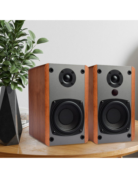 Altavoces Bluetooth Madera Cantante BT25 80W 2.0 Hi-Fi